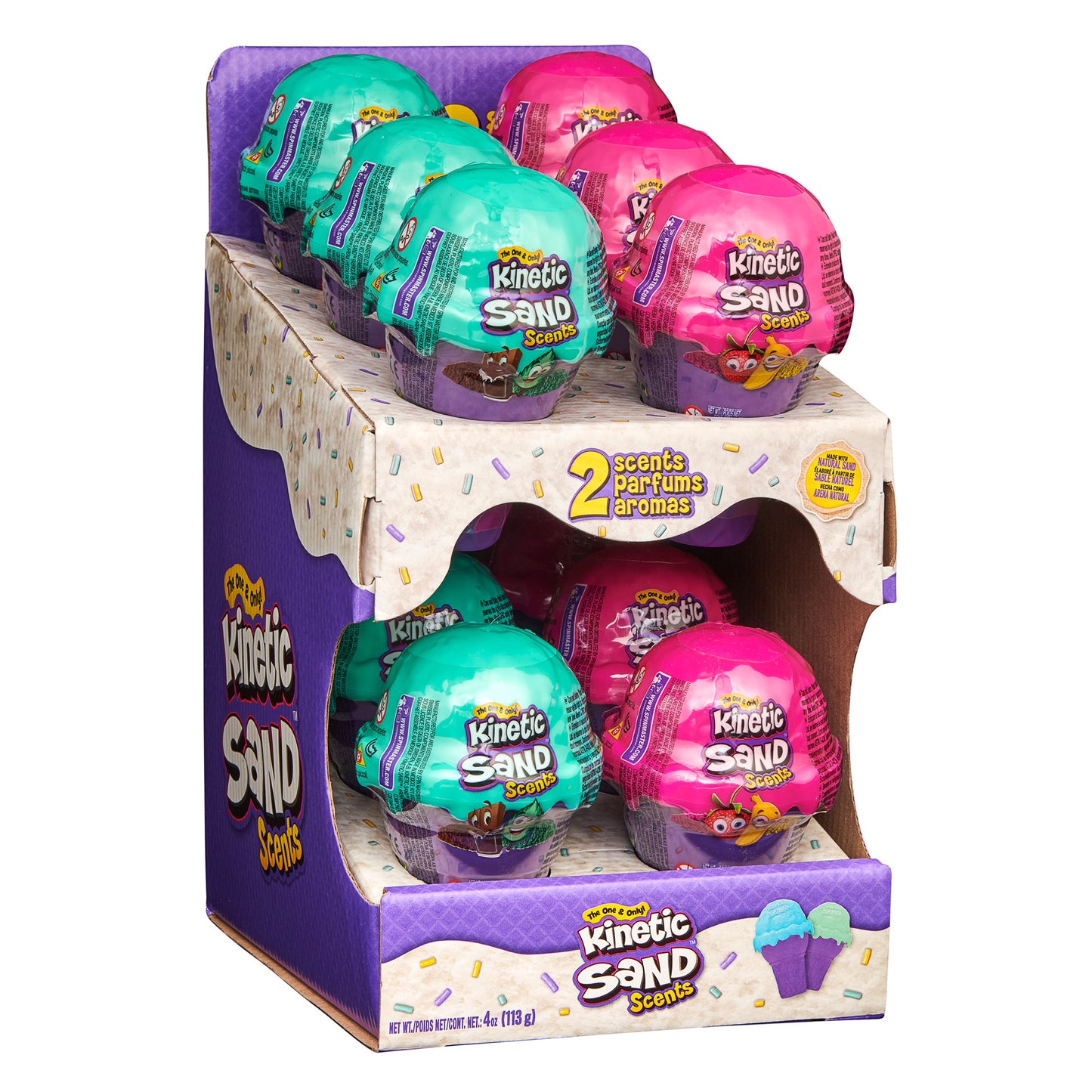 Kinetic Sand Ice Cream Container