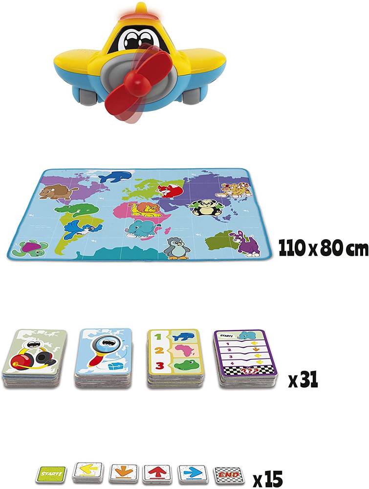 Chicco Airlines The Adventures Of Cody Toy 2Y-6Y