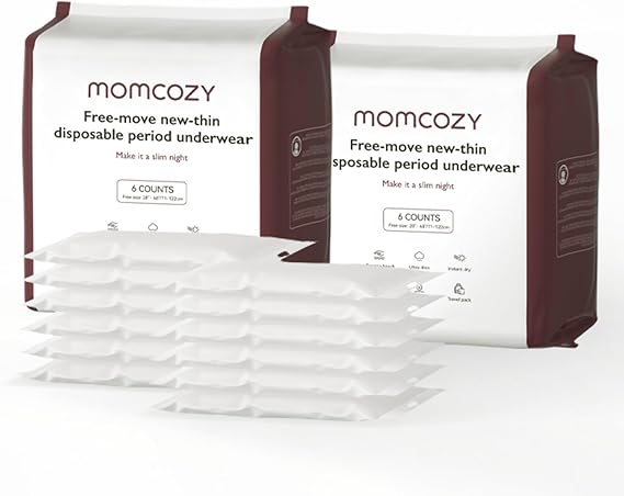 Momcozy Postpartum Disposable Underwear 12 PCS
