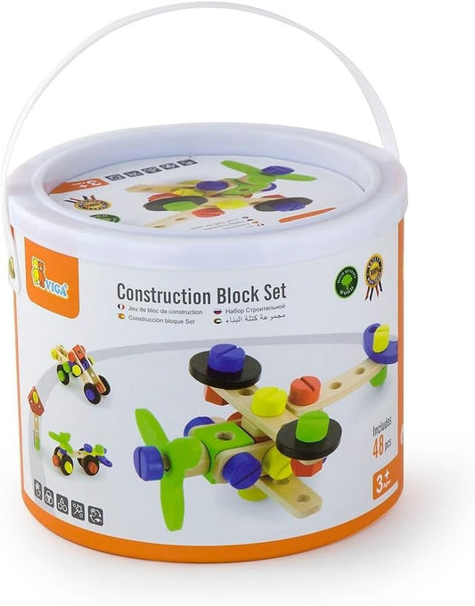 Construction Block Set 48Pcs - Viga