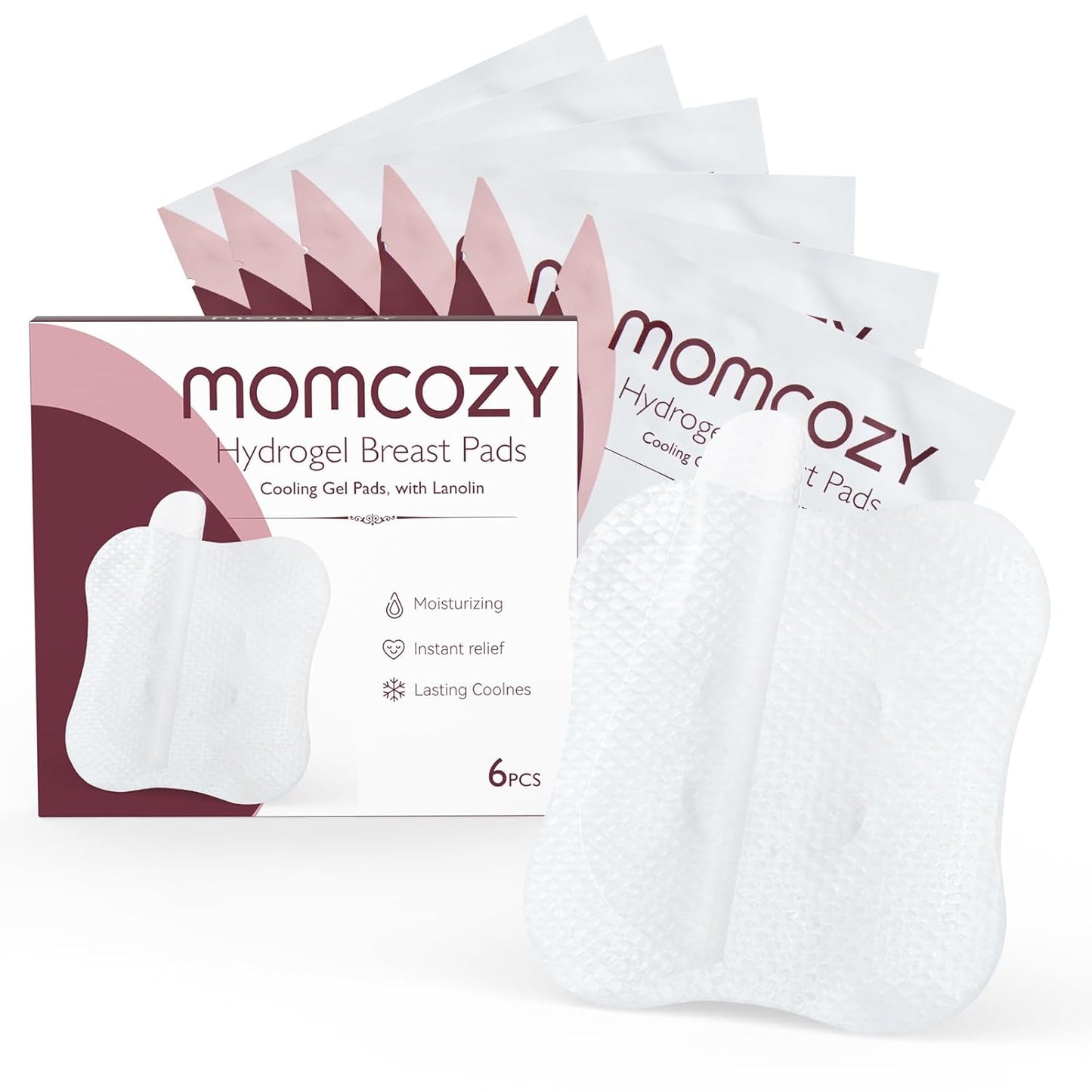 Momcozy Soothing Gel Pads-6PCS
