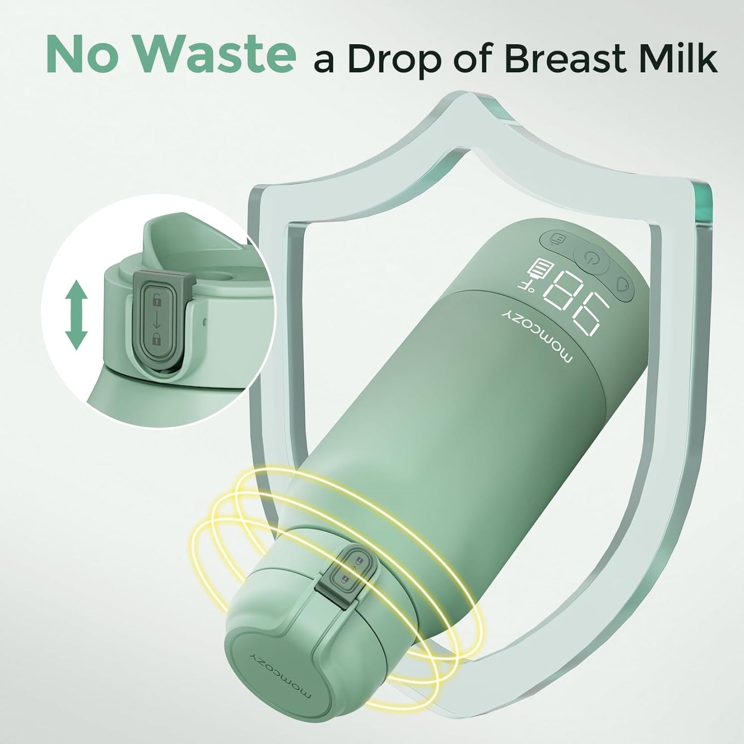 Superfast Portable Breast Milk & Water Warmer for Travel