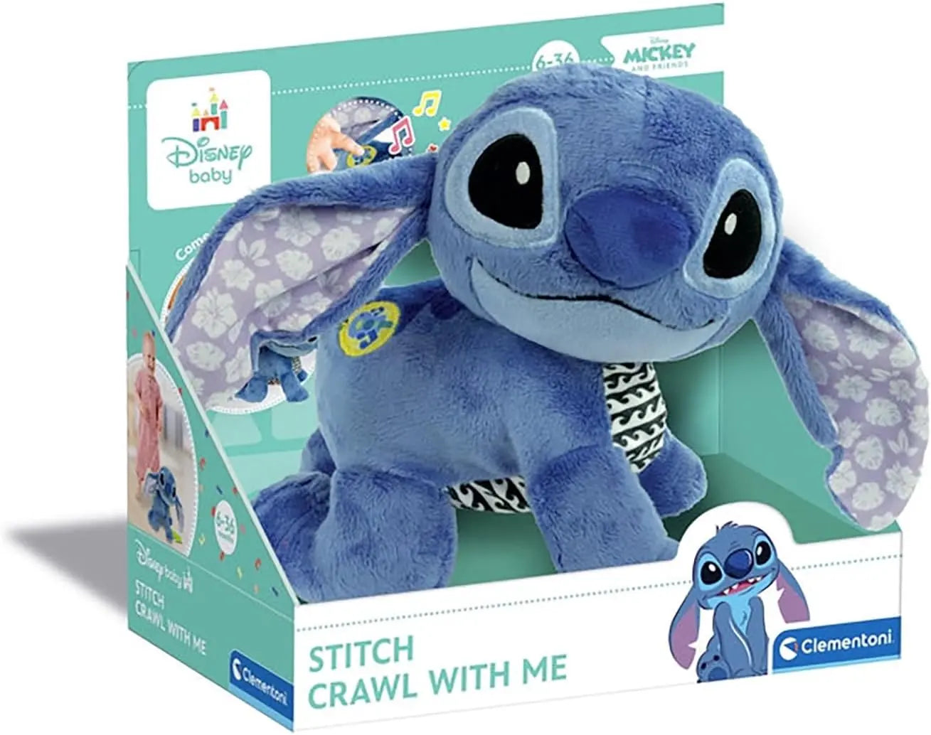 Disney Baby Stitch Crawl With Me – Clementoni