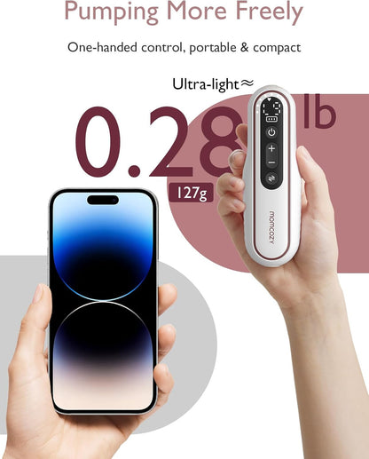 Momcozy - Ultra Light Wearable Breast Pump Set V2 - White