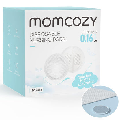 Momcozy Ultra-Thin Disposable Nursing Pads - 60 counts