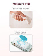 Momcozy Water Wipes - Extra Large Size Design