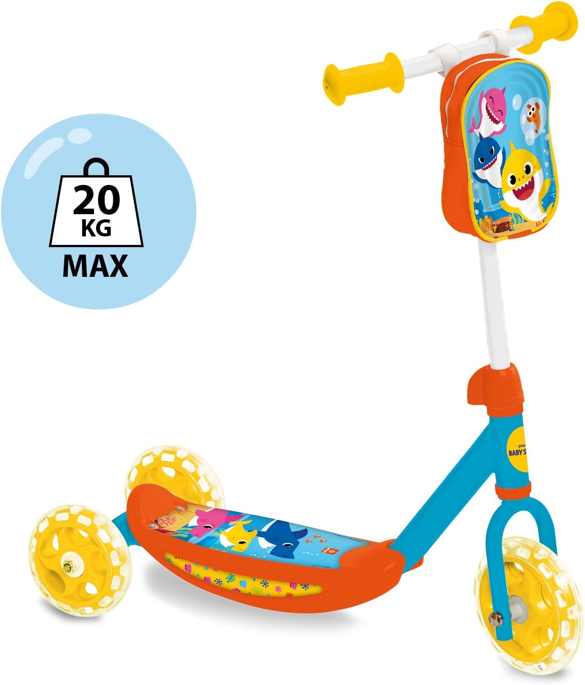 Mondo - My 1st Baby Shark 3 Wheels Scooter