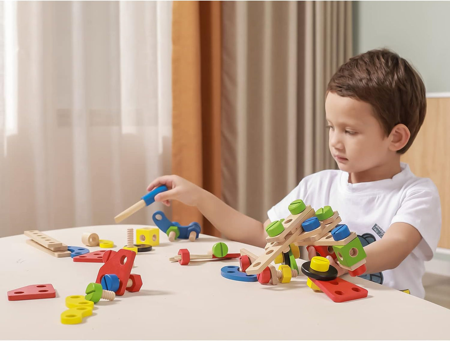 Construction Block Set 68Pcs - Viga