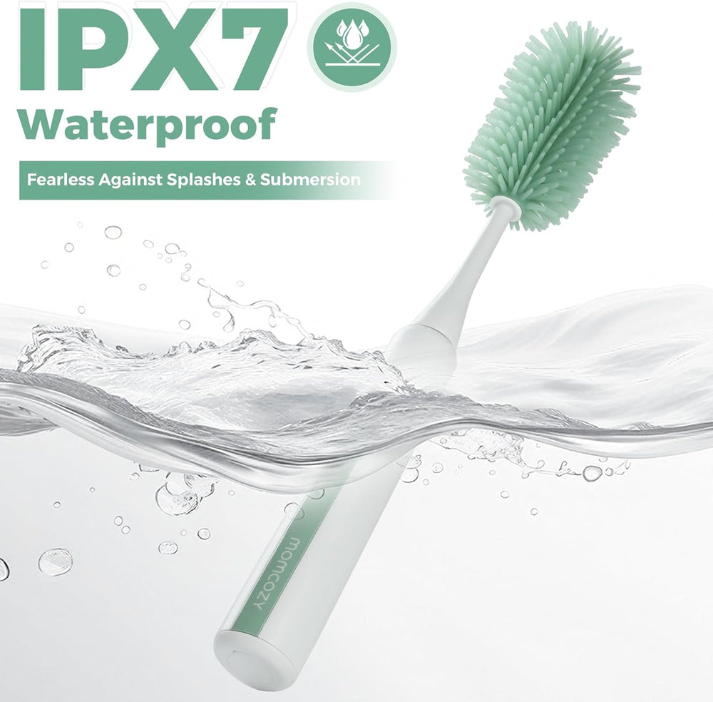 MomCozy 7-in-1 Portable Electric Bottle Brush