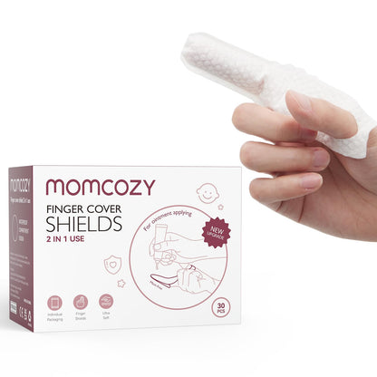 Momcozy 2-in-1 Finger Cover Shields-30 pcs