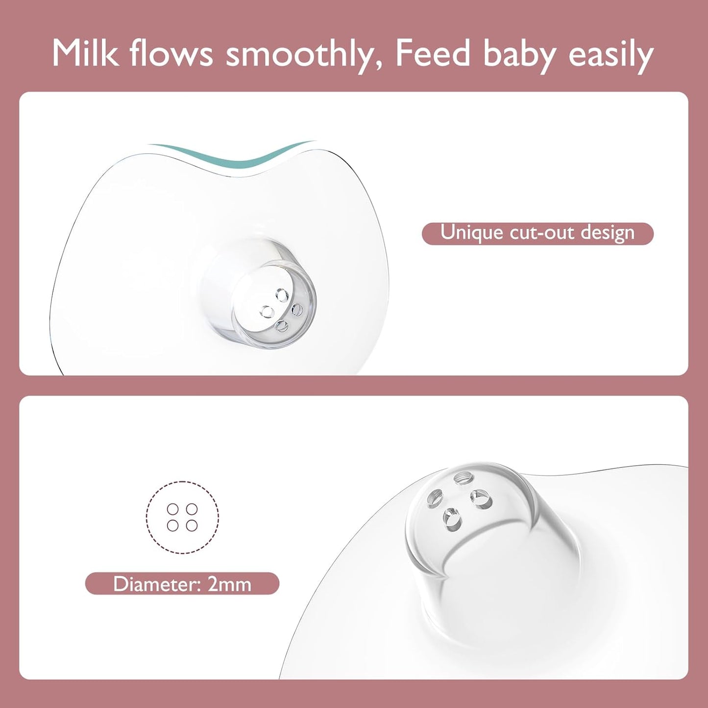 Momcozy-Silicone Nipple Shield 17mm