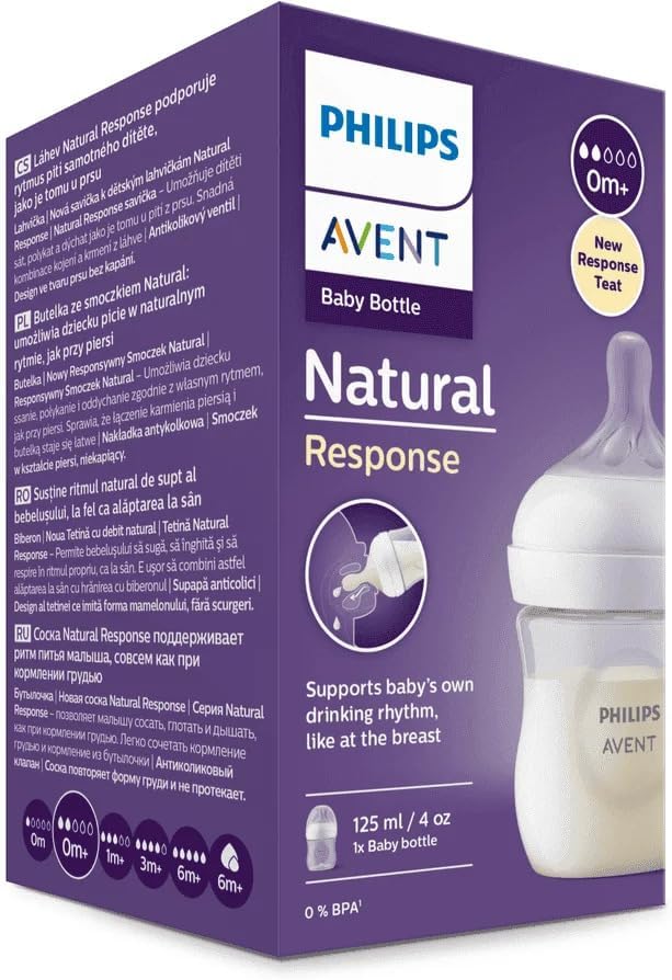 Philips Avent Natural Response Baby Bottle 125ml