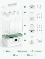 Momcozy 3 Layers Fast Bottle Sterilizer and Dryer