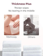 Momcozy Water Wipes - Extra Large Size Design
