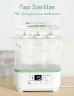 Momcozy 3 Layers Fast Bottle Sterilizer and Dryer