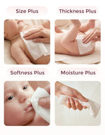 Momcozy Water Wipes - Extra Large Size Design