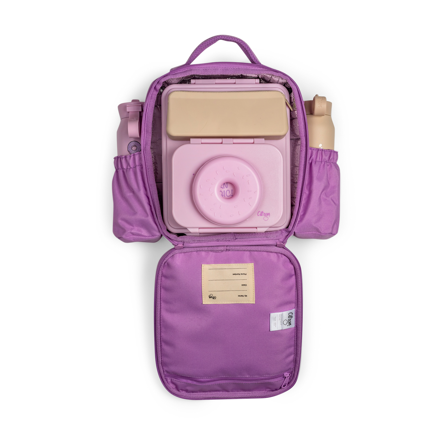 Citron Insulated Lunchbag Backpack-Stormy Unicorn