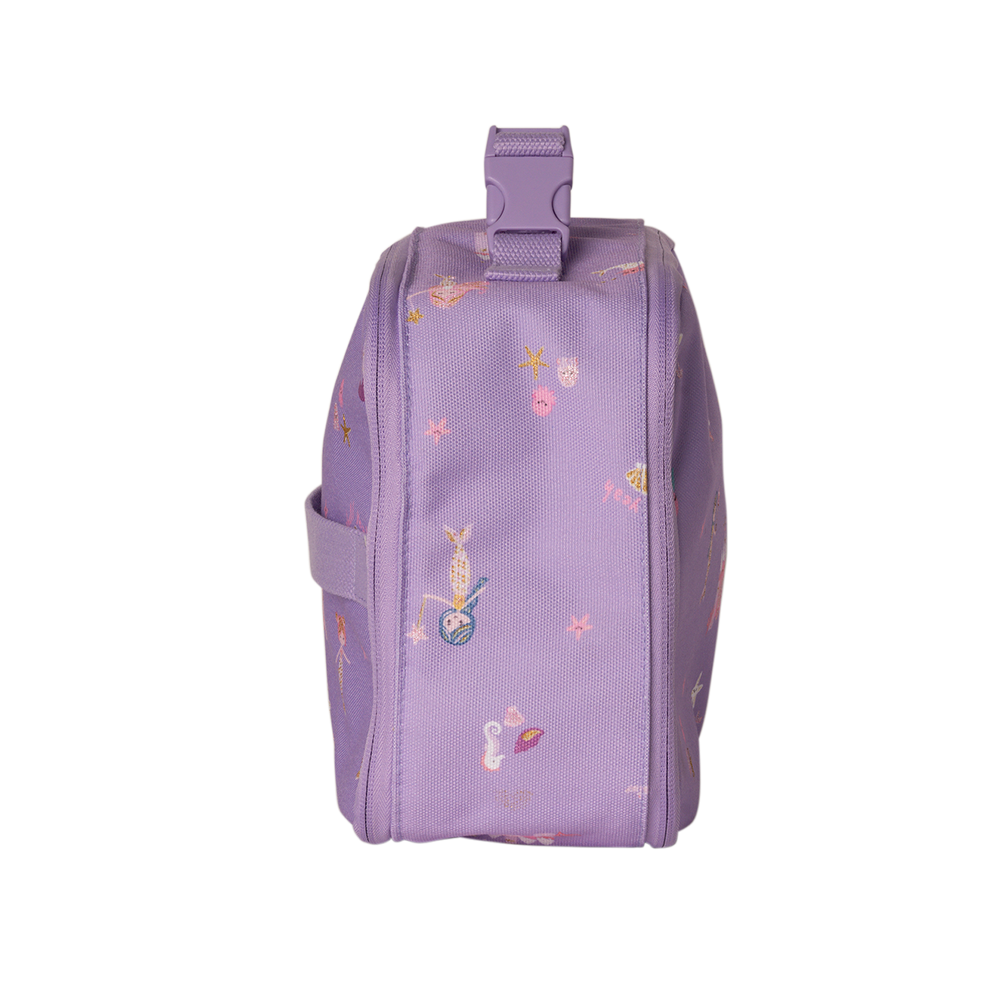 Citron Insulated Square Lunch Bag - Mermaid