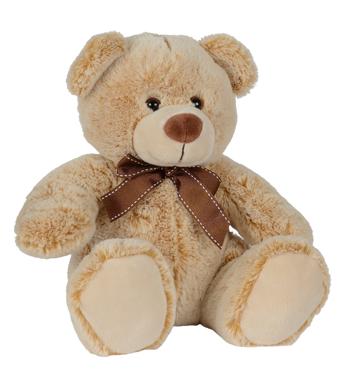 Nicotoy - Sitting bear with ribbon 26cm