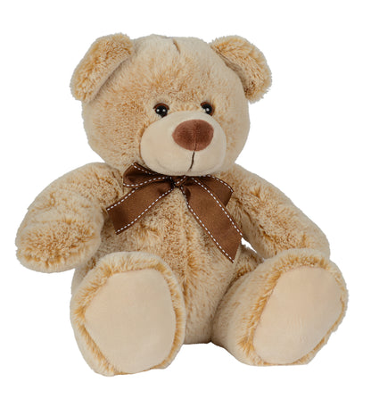 Nicotoy - Sitting bear with ribbon 26cm