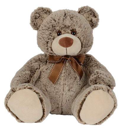 Nicotoy - Sitting bear with ribbon 26cm