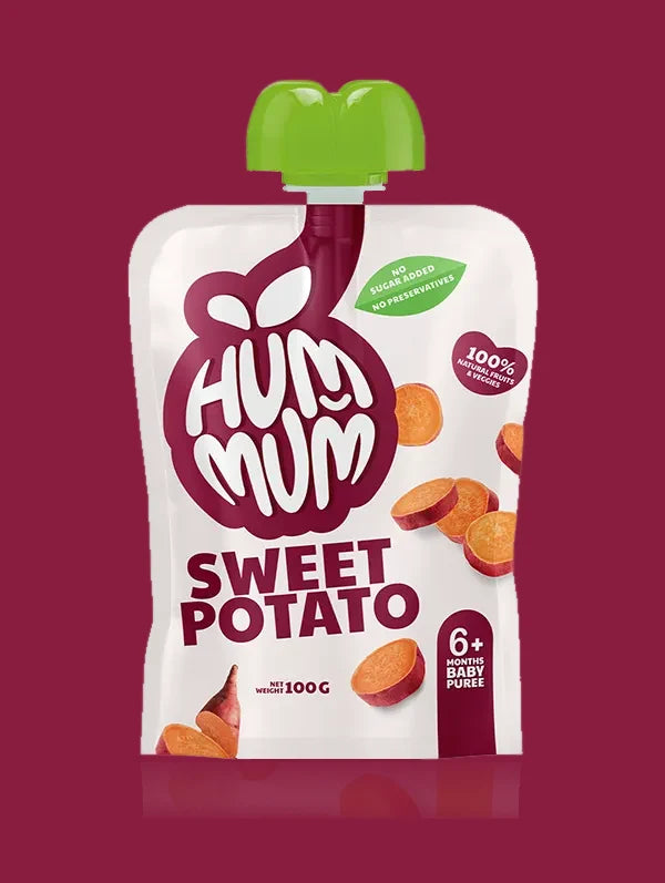 Hummum - Baby Puree Pouches -Sweet Potato