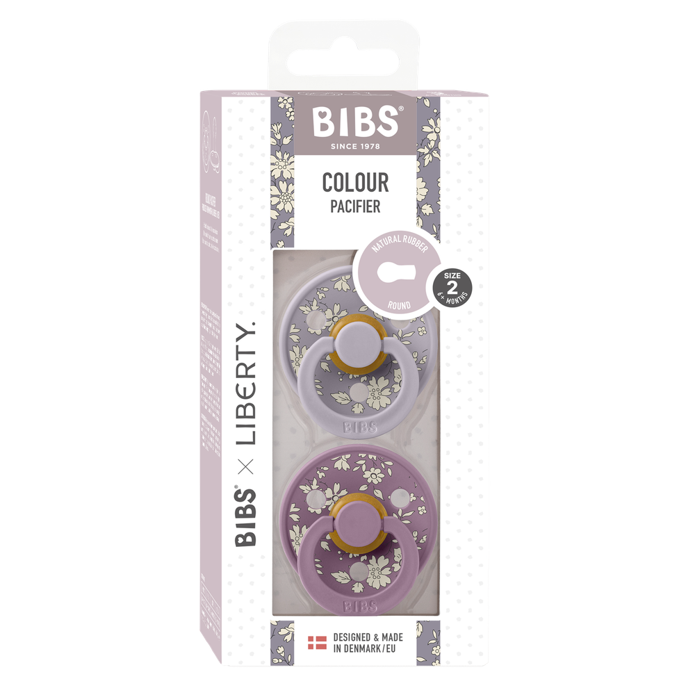 Bibs-Liberty 2 Pack Colour Latex Size 2-  Capel/Fossil Grey