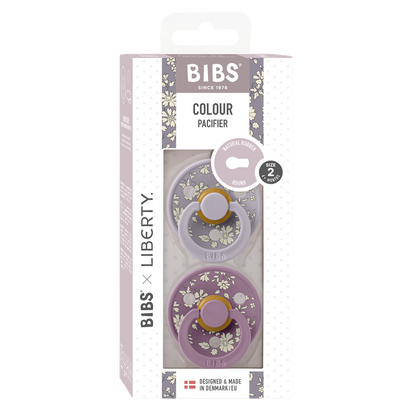 Bibs-Liberty 2 Pack Colour Latex Size 2-  Capel/Fossil Grey