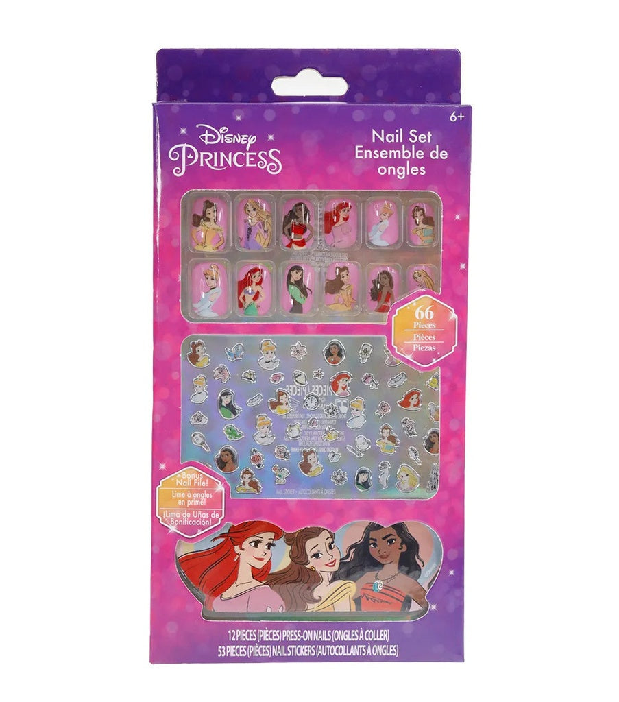 Disney Princess-Townley Girl Nail Art Set 66-Pieces
