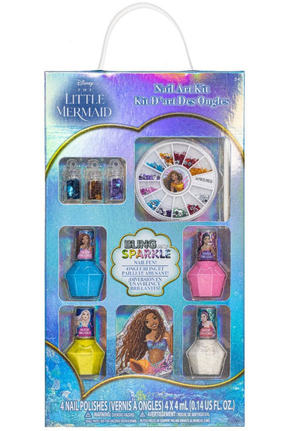 Disney The Little Mermaid Nail Polishes with Gems