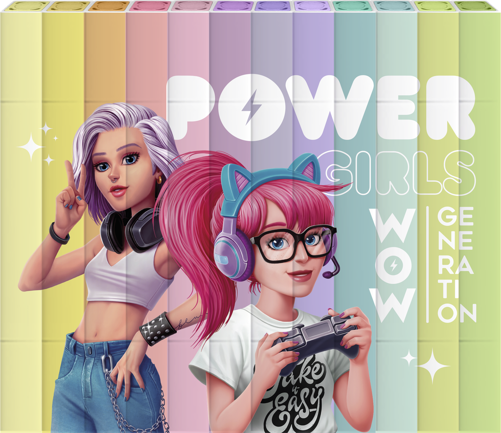 Double Ended Squared Markers-Wow Generation