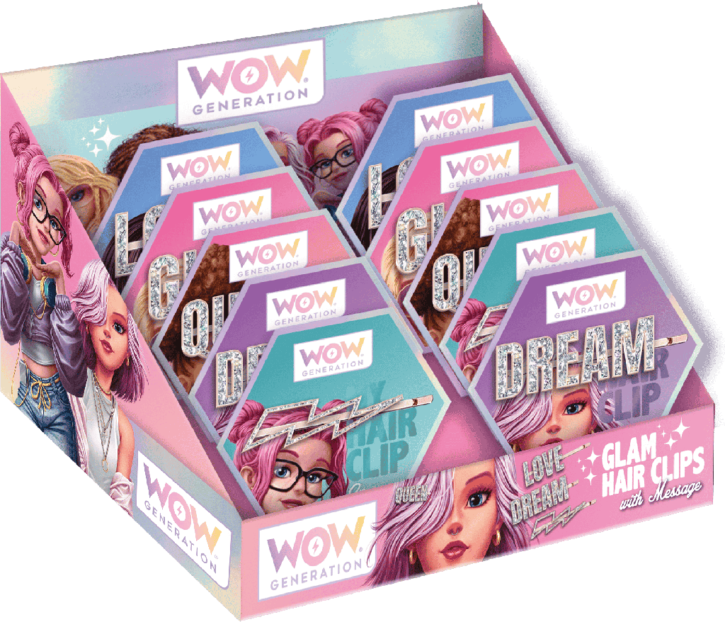 مشابك الشعر لامعة-واو جينيريشن