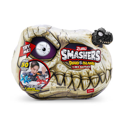 Smashers Dino Island T-Rex Battle Playset (Large) (S1)