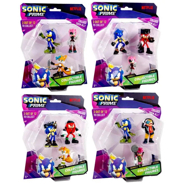 Sonic - 3-In-1 Figure Blister - 1Pc