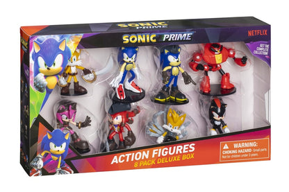 Sonic - Articulated Action Figures Deluxe Box - 8pcs