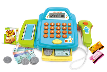 آلة كاشير وسوبر ماركت مصغر للأطفال-باور جوي
