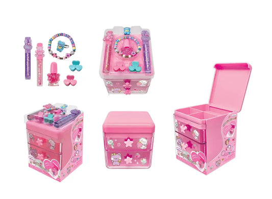 Beauty Cube Cosmetic Set – Hot Focus