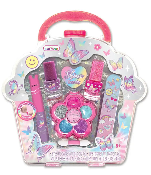 Shine Beauty Cosmetic Set – Hot Focus