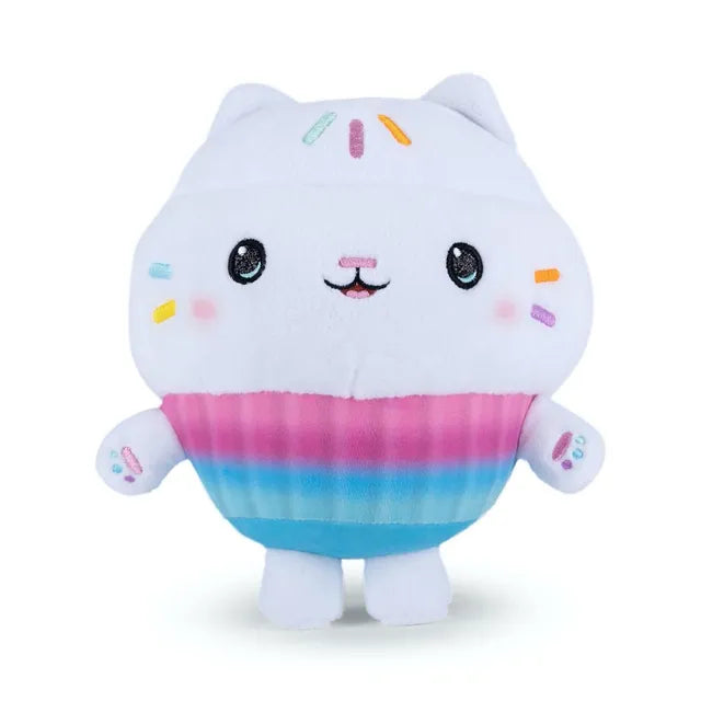 Gabby’s Dollhouse Cupcake Cat Plush – 10 inch (25 cm)