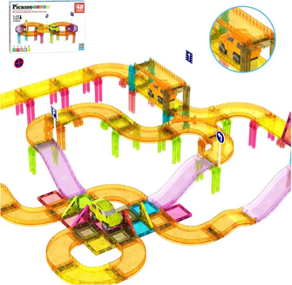 Magnetic Race Track Set 40 pcs – PicassoTiles