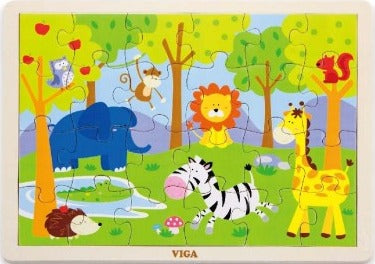 Safari Puzzle 24Pcs - Viga