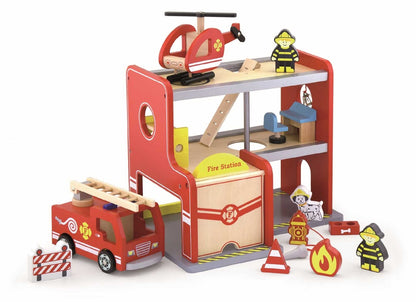 Fire Station with Accessories - Viga