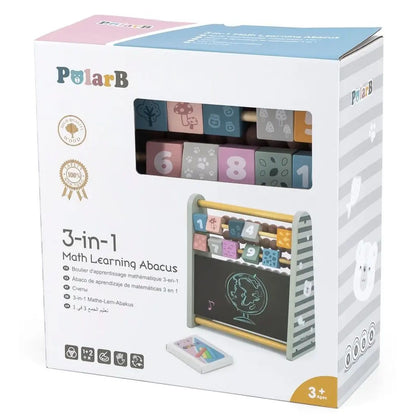 3-in-1 Math Learning Abacus - PolarB