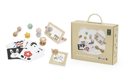 Grow With Me Box: Sensory Seekers (0-6M) - PolarB