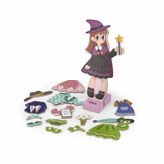 Magnetic Dress Up Girl- Viga