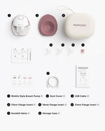 Momcozy M6 Mobile Style Hands-Free Wearable Breast Pump - Single Electric Pump