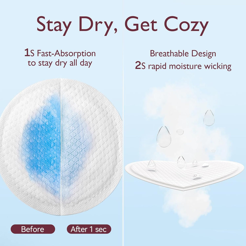 Momcozy Ultra-Thin Disposable Nursing Pads - 120 counts