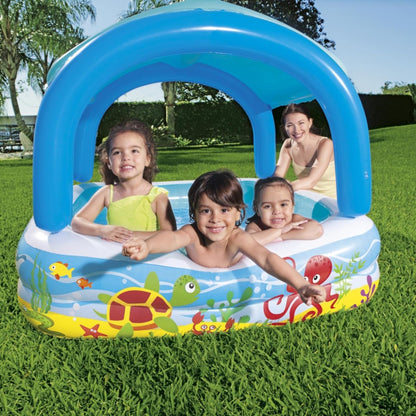 Bestway -Play Pool With Canopy 140X140X114 cm