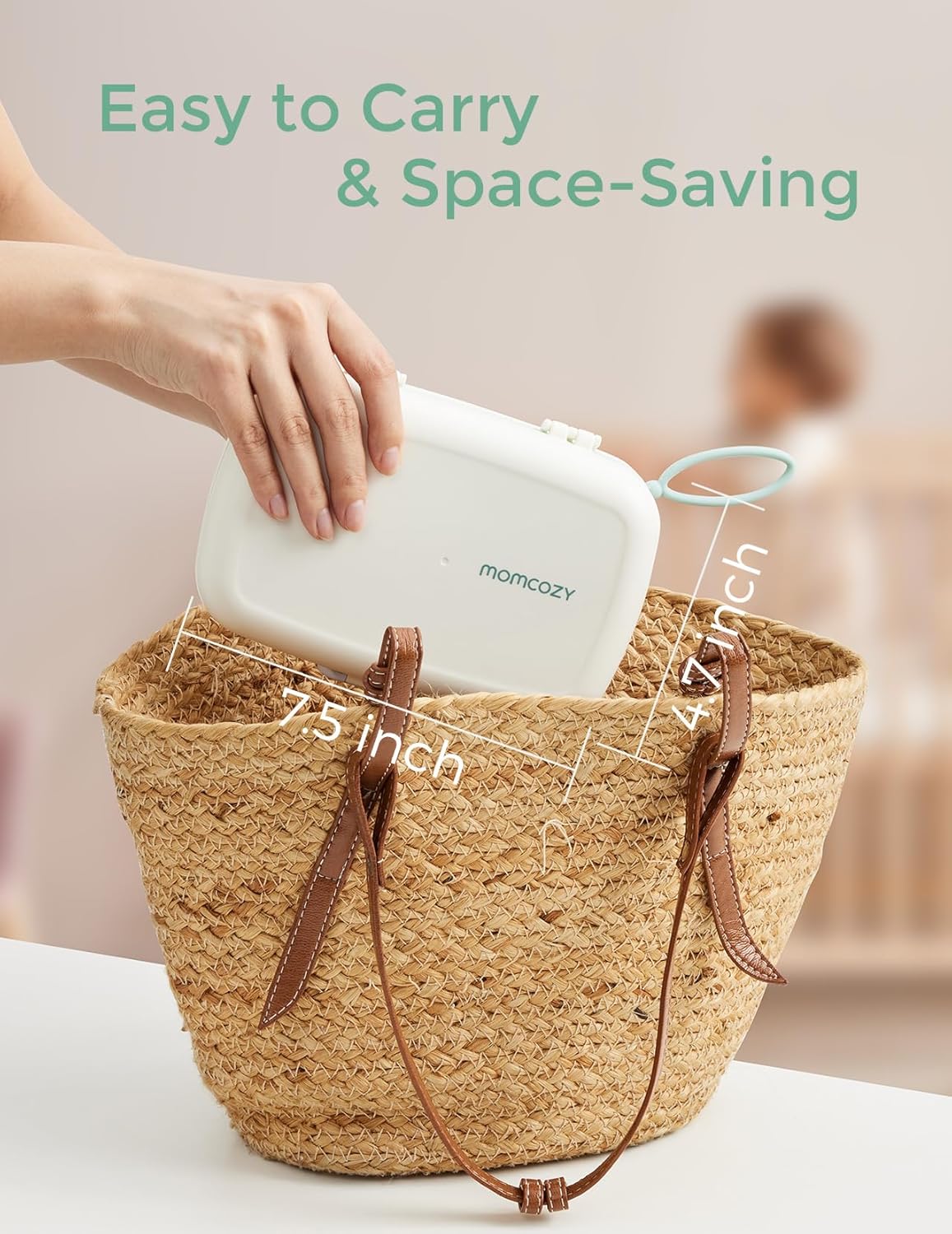 مجموعة فرشاة تنظيف الزجاجات Momcozy - 7 في 1 - تصميم سهل الاستخدام - طراز كلاسيكي