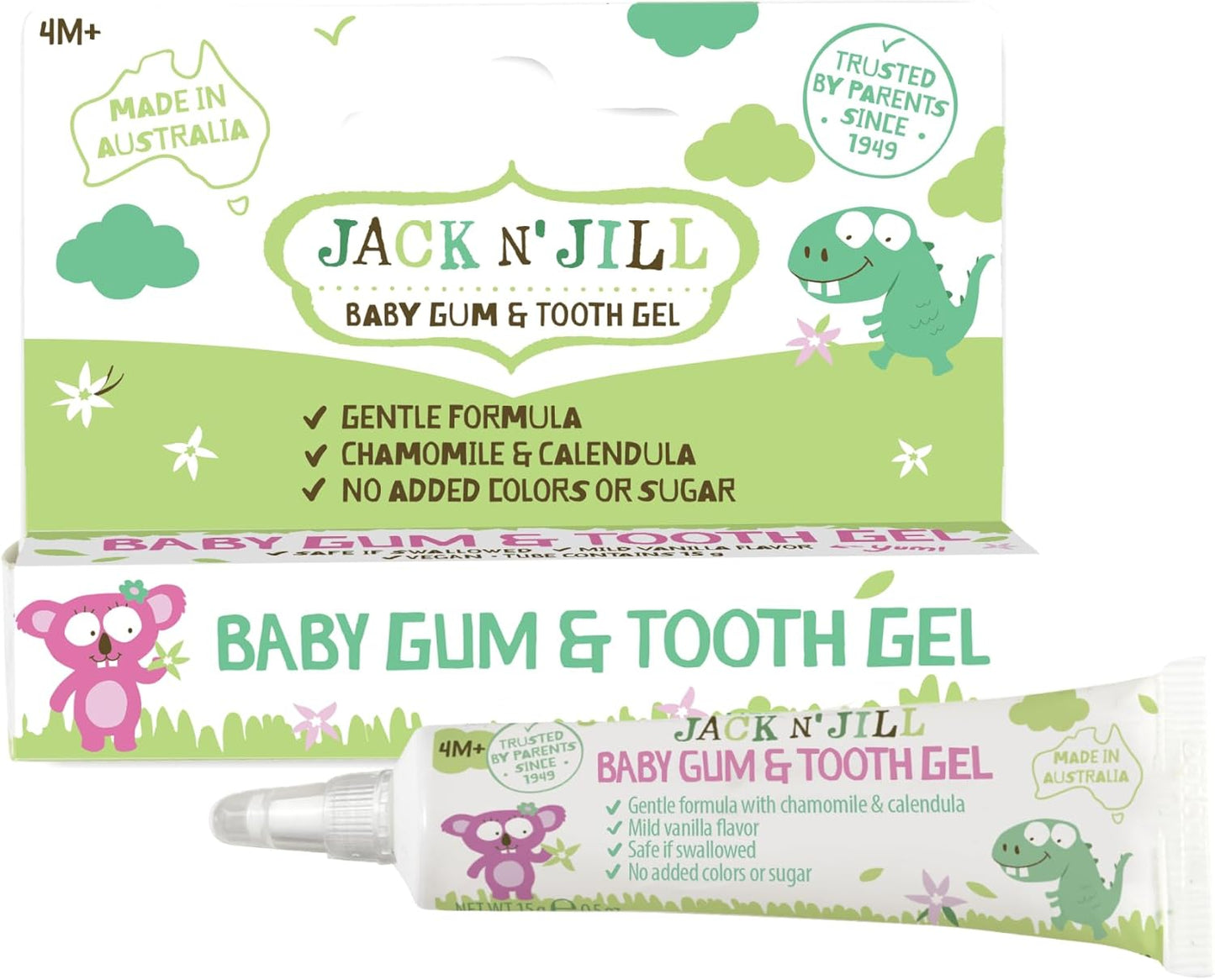 Jack N' Jill Natural Baby Teething Gel 15g